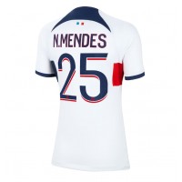Ženski Nogometni dresi Paris Saint-Germain Nuno Mendes #25 Gostujoči 2023-24 Kratek Rokav